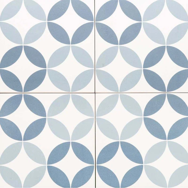 Twinkle 8.7" x 8.7" Porcelain Patterned Matte Wall & Floor Tile | Wayfair North America