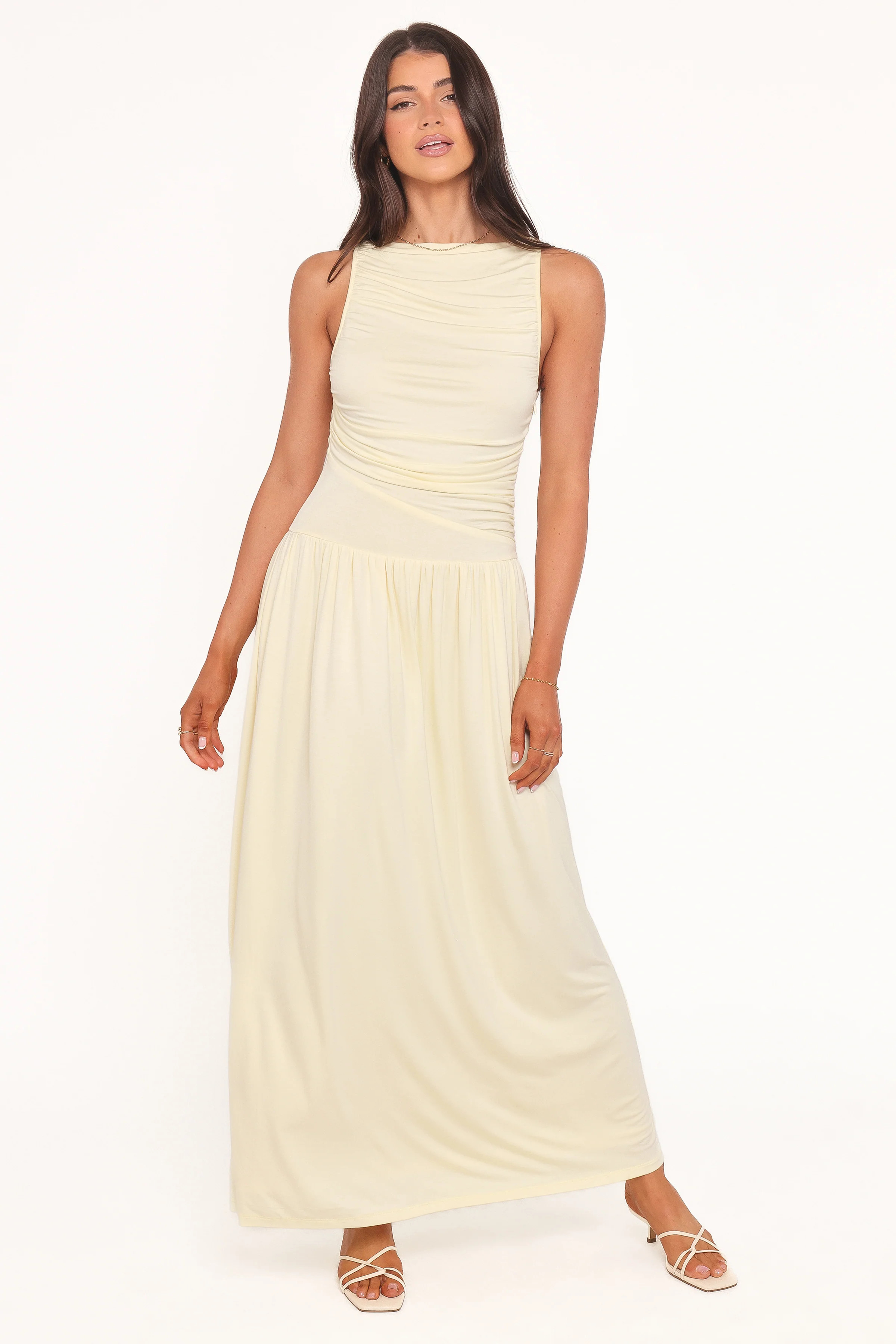 Shirley Maxi Dress - Butter Yellow | Petal & Pup (US)