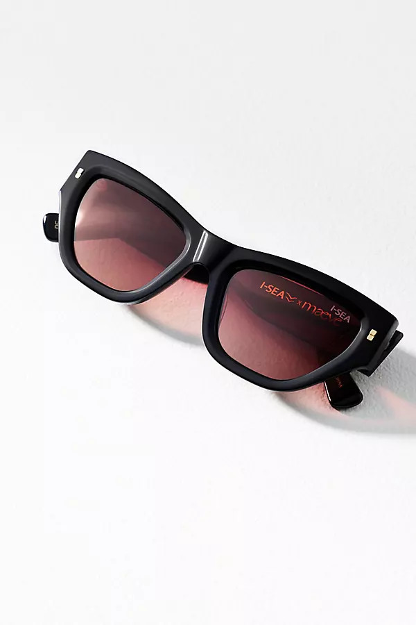 I-SEA x Maeve Modern Cateye Sunglasses | Anthropologie (US)