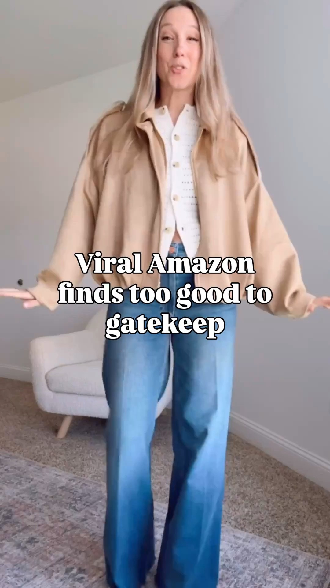Wide leg jeans are back and this Amazon pair is the perfect mix of comfort and style. Paired with a cropped shacket and knit tank, this outfit feels pulled together but easy to wear.

Sunsets and Stilettos Amazon fashion finds Amazon jeans outfit ideas Amazon shacket fall fashion casual teacher outfits over 40 style

#LTKSeasonal #LTKWorkwear #LTKOver40