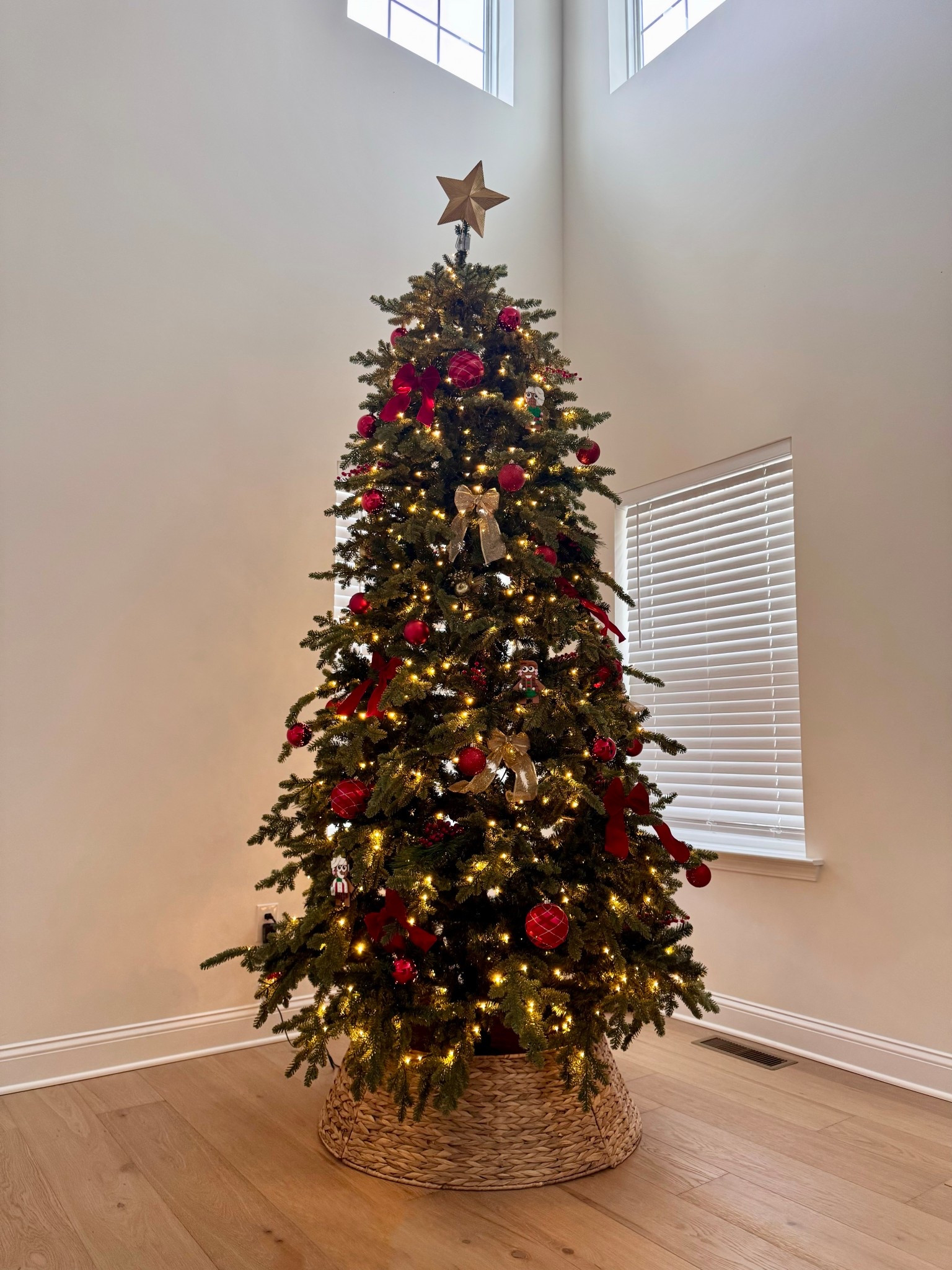 Our beautiful Christmas tree with red and gold accents ready for the holidays! ❤️ #christmasdecor #christmastree #viraltree #holidaydecor

christmas tree
christmas decor
christmas inspo
red ornaments
velvet red bows
gold bows
viral home depot christmas tree
viral tree
pre lit christmas tree
holiday decor

#LTKHoliday #LTKHome #LTKSeasonal