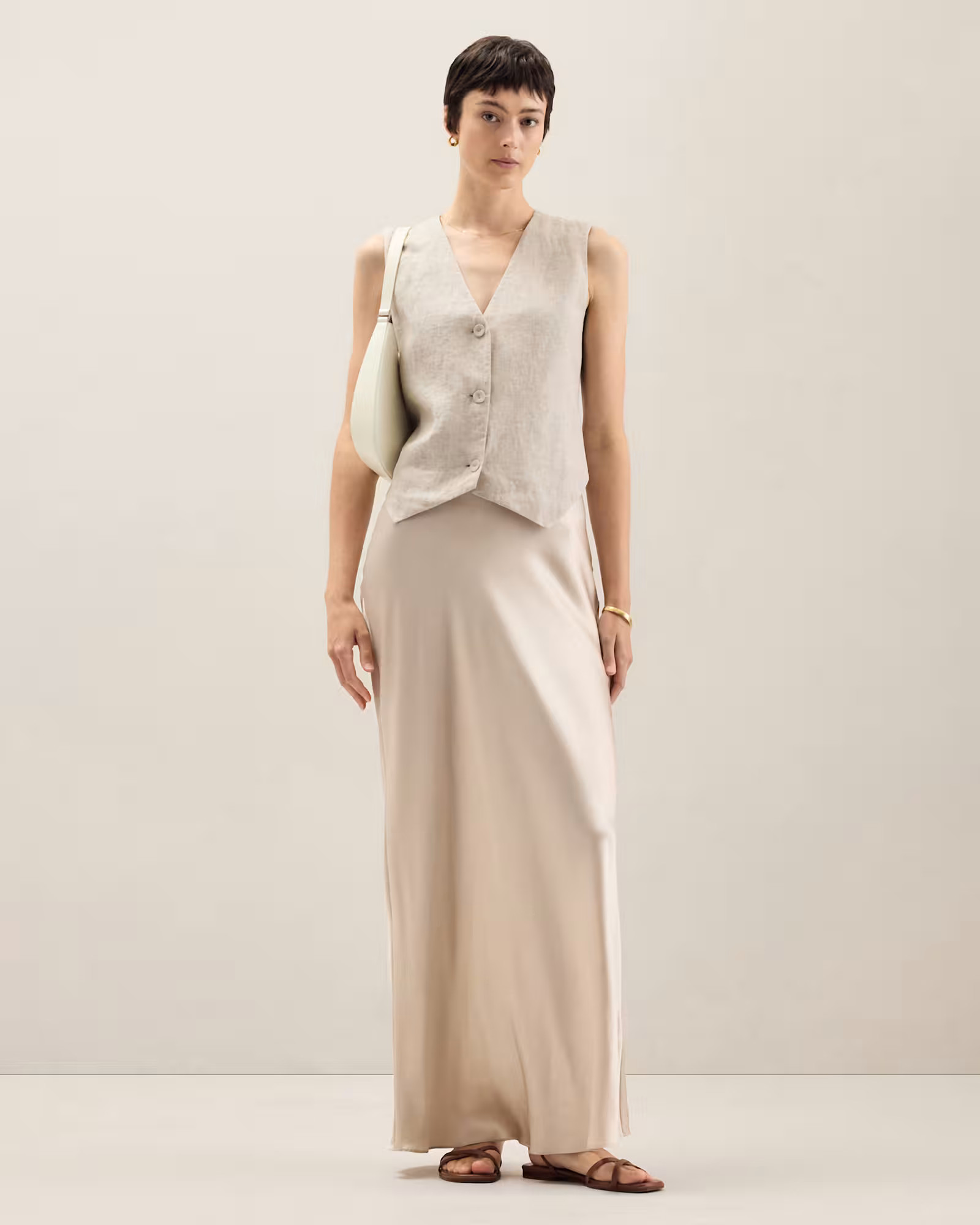 100% Washable Silk Maxi Skirt | Quince