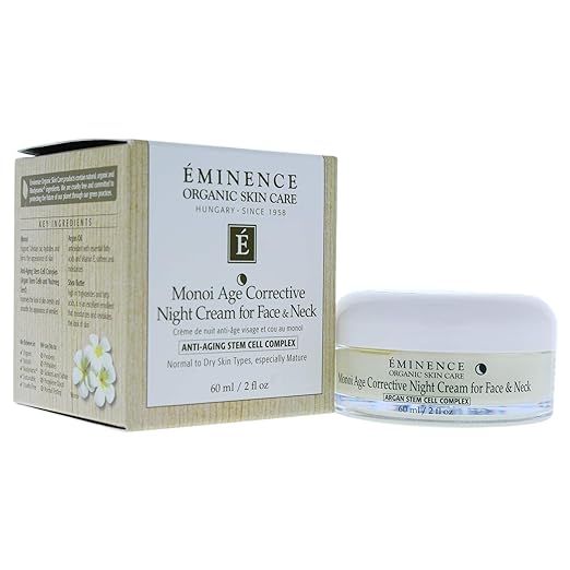 Eminence Organic Skincare Monoi Age Corrective Night Cream, 2 Ounce | Amazon (US)