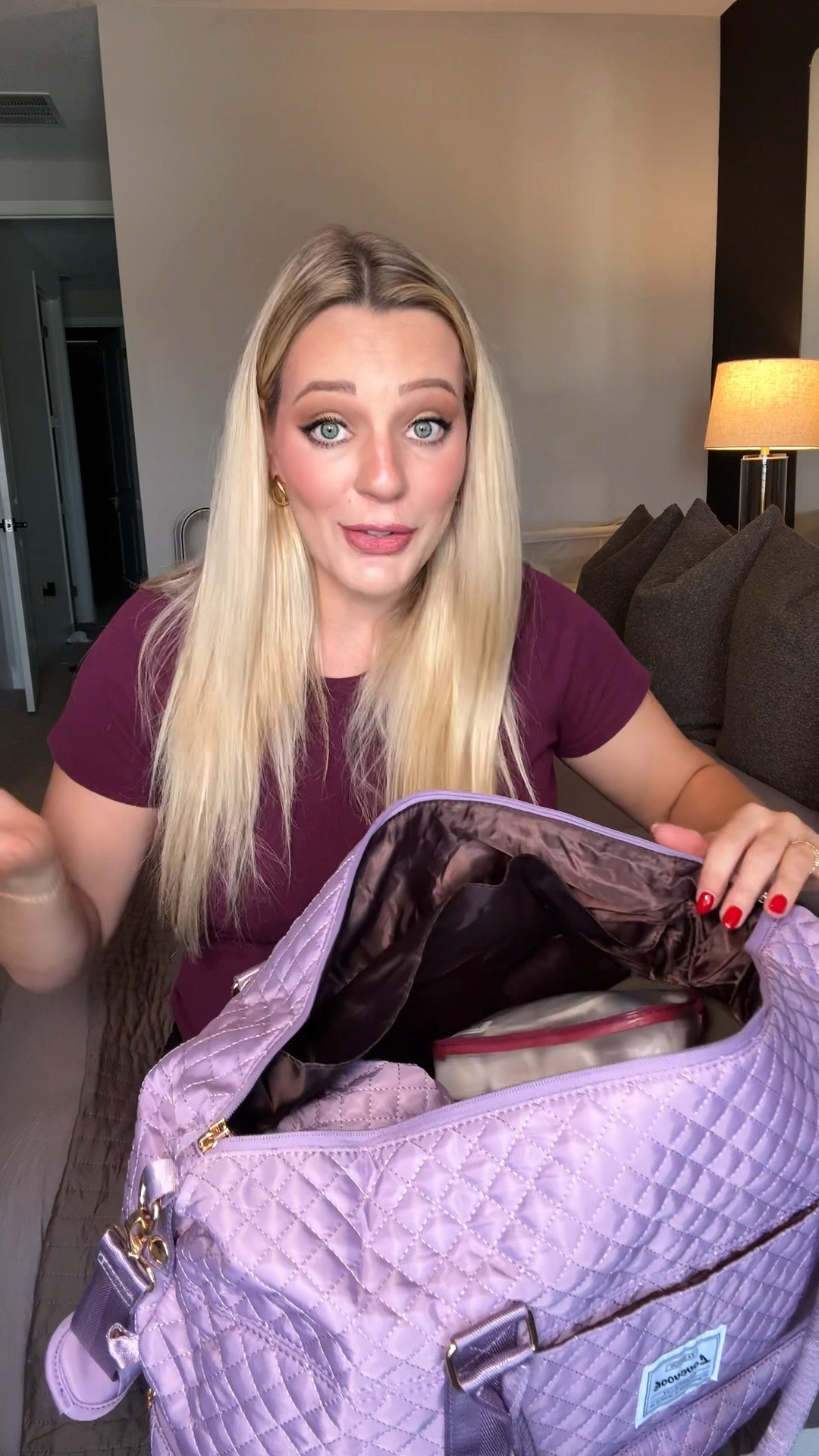 this weekender bag has SO much room and is perfect to take to the hospital if you’re expecting a baby 🩷 when did you pack your hospital bag?! 

#hospitalbag #hospitalbagessentials #hospitalbagchecklist #expectingmoms

#LTKmomlife