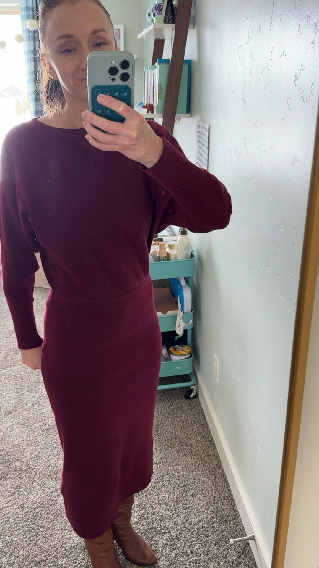 I love sweater dresses! It’s the time to find them on clearance but still enjoy wearing them in winter weather! 🥶 

#LTKOver40 #LTKStyleTip #LTKMostLoved