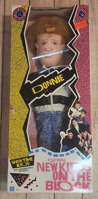 New Kids On The Block Donnie Wahlberg Plush Doll 1990 NKOTB Vintage 18"  | eBay | eBay US