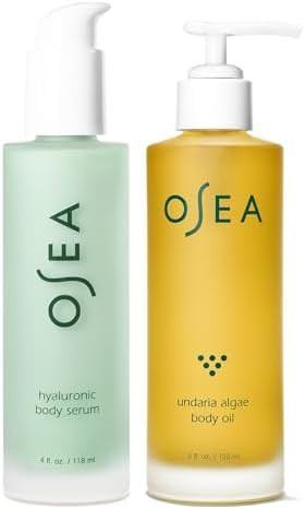 OSEA Body Hydration Heroes - Undaria Algae™ Body Oil & Hyaluronic Body Serum | Amazon (US)