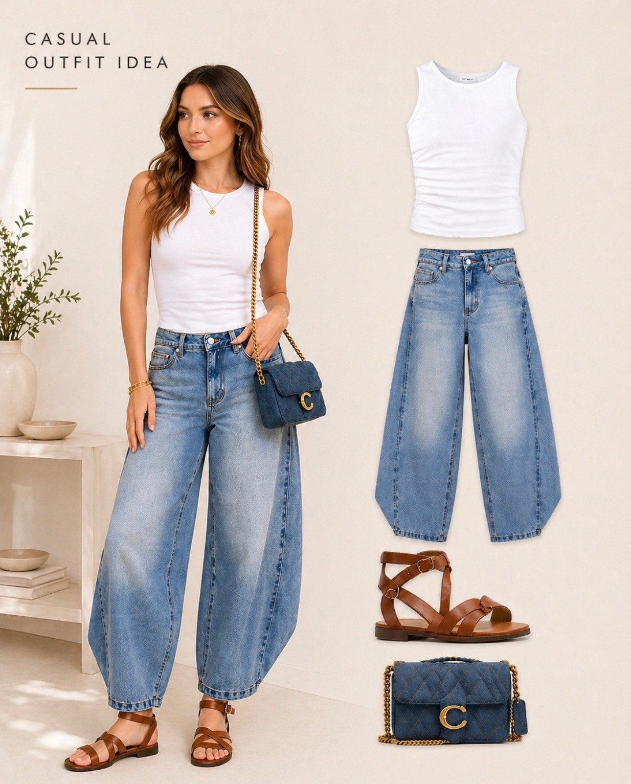 If you’re into relaxed denim… you need this outfit 🤍
Effortless, chic, and so easy to wear on repeat
All pieces linked ✨

#LTKootd #LTKSaleAlert #LTKmomlife