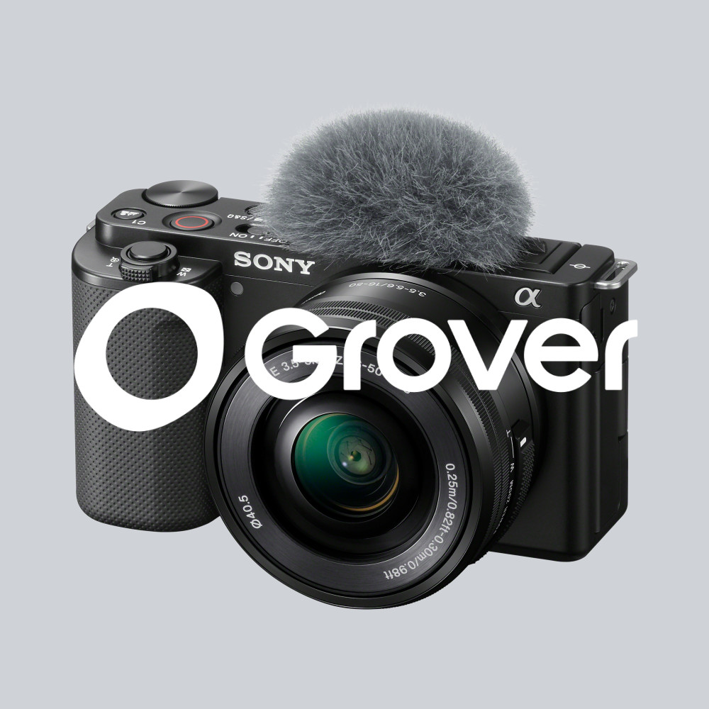 Sony Alpha ZV-E10L Vlog-Kamera + 16-50mm f/3.5-5.6 OSS PZ | Grover DE