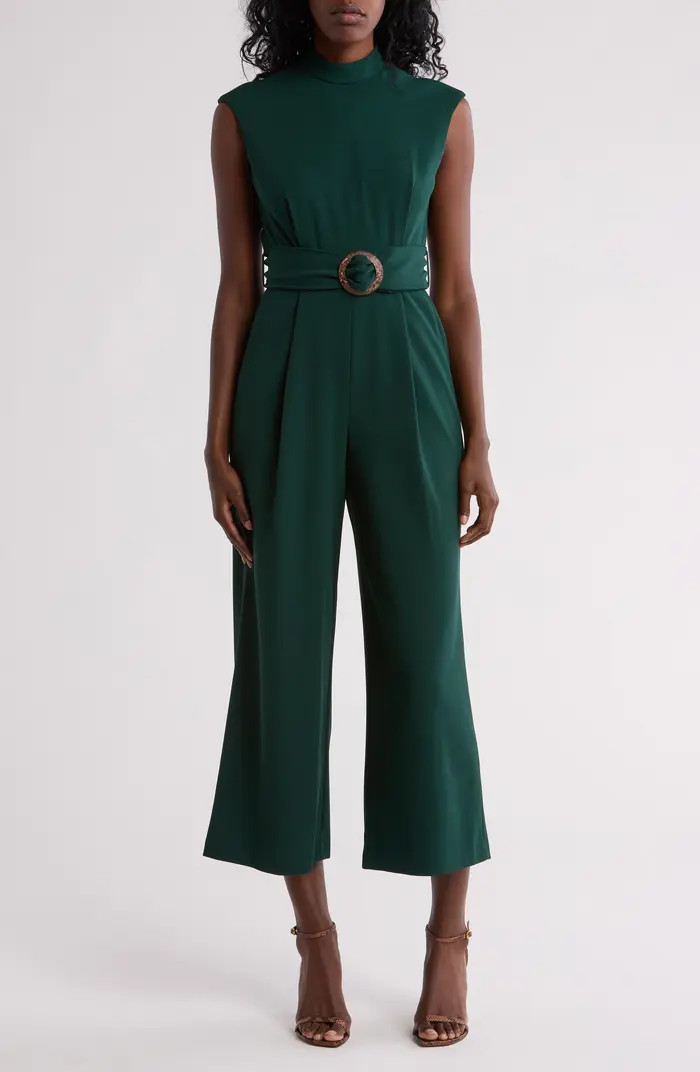 Belted Scuba Crepe Jumpsuit | Nordstrom Rack