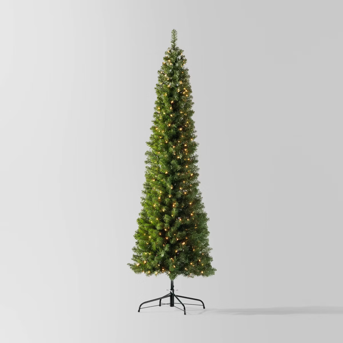 7' Pre-lit Slim Alberta Spruce Artificial Christmas Tree Clear Lights - Wondershop™ | Target