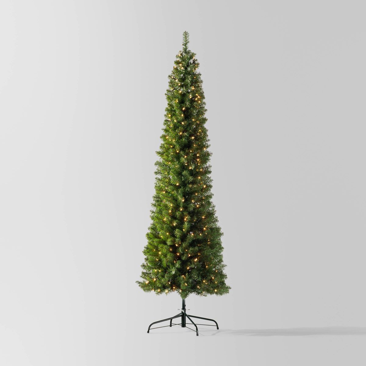 7' Pre-lit Slim Alberta Spruce Artificial Christmas Tree Clear Lights - Wondershop™ | Target