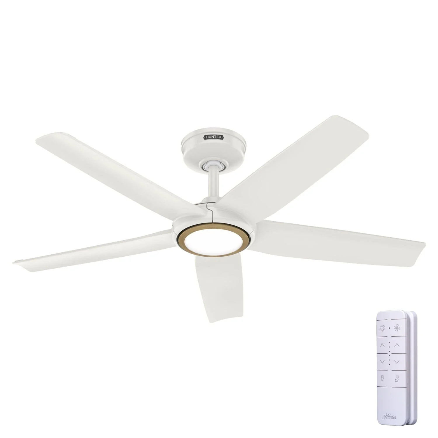 Hunter ZenTech 5 Blade Indoor/Outdoor Smart Fan 44in and Remote | Hunter Fan Company
