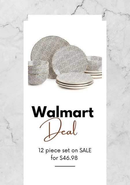 Walmart deal. Black Friday. Daily deals. Holiday entertaining . Dinnerware. 

#LTKsalealert #LTKSeasonal #LTKHoliday