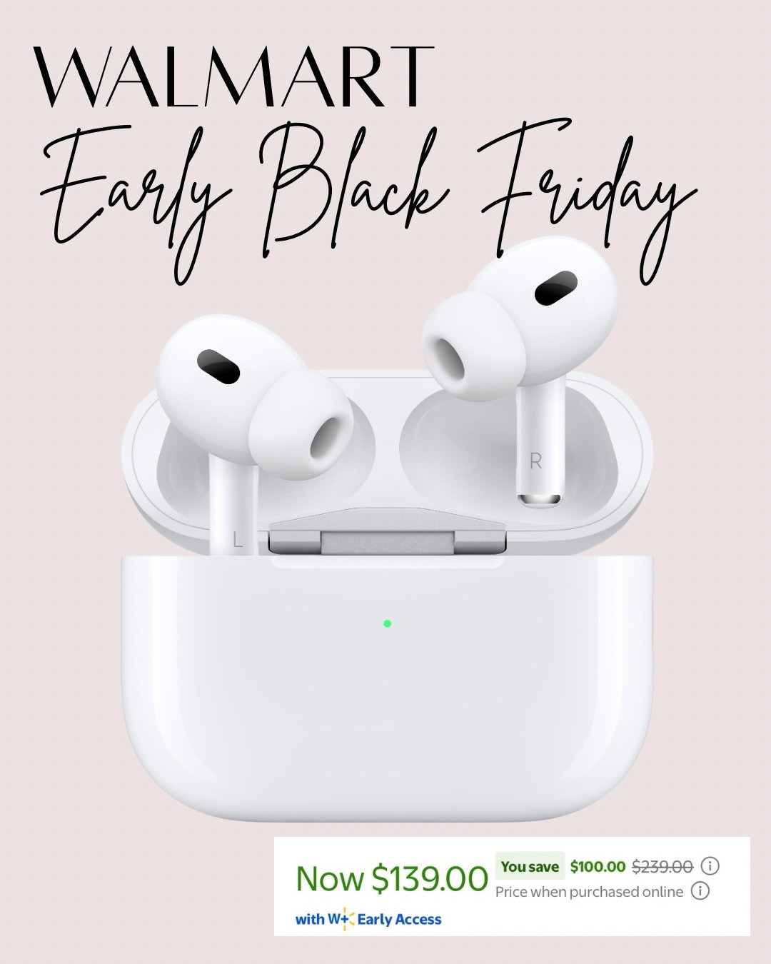 Walmart Black Friday deal  Apple AirPods 





Christmas gift idea 
Walmart finds 
Walmart deal 


#LTKGiftGuide #LTKCyberWeek #LTKSaleAlert