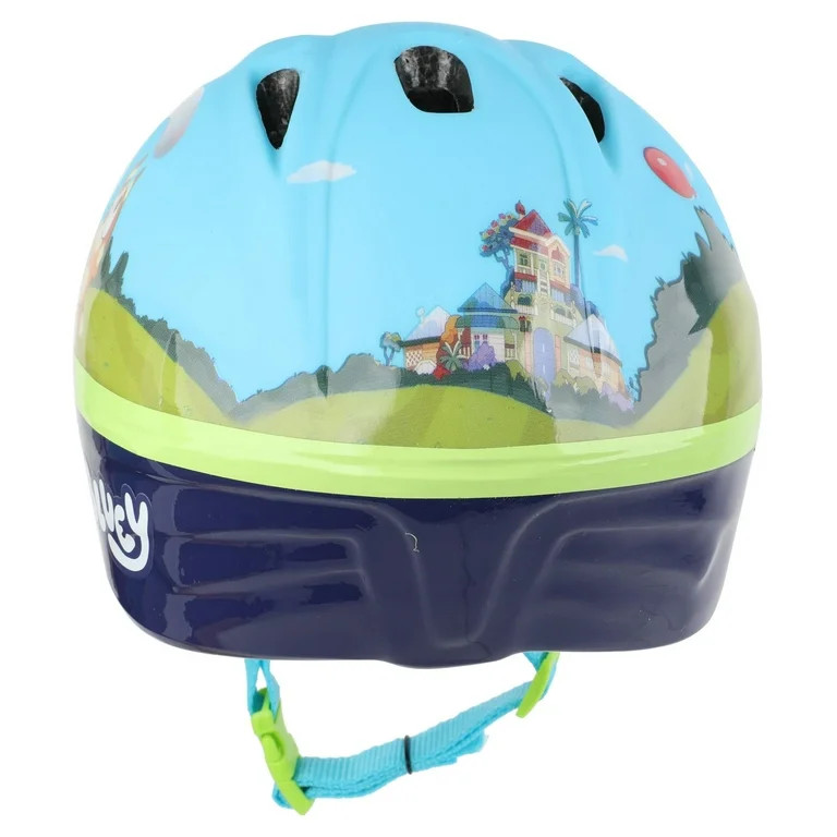 Bluey 2D Kids Skateboarding, Scooter and Bike Helmet with Impact Resistance, Kids Ages 3+, Blue | Walmart (US)