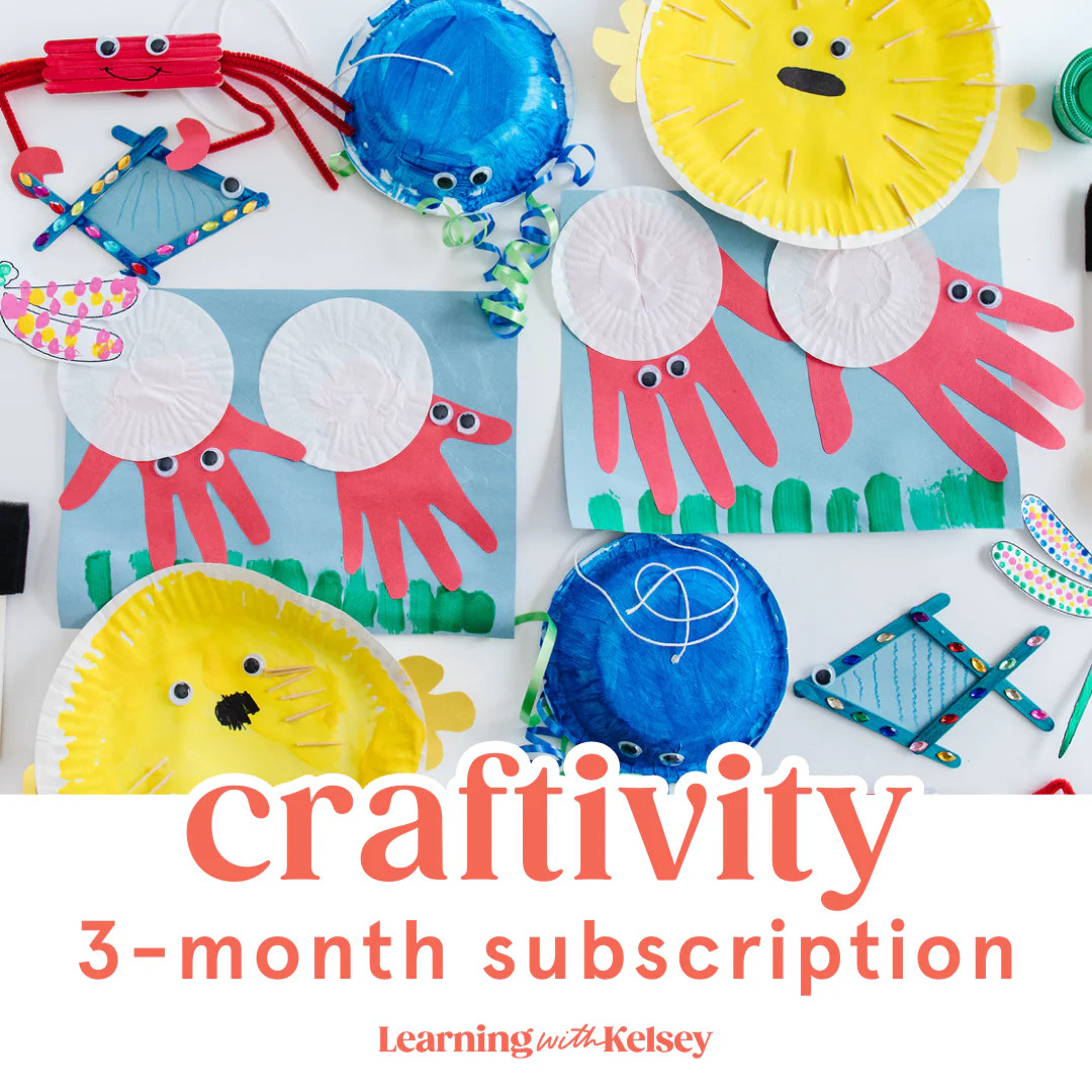 The Craftivity 3 Month Subscription Box (Ships Monthly) - Learning With Kelsey | Learning with Kelsey