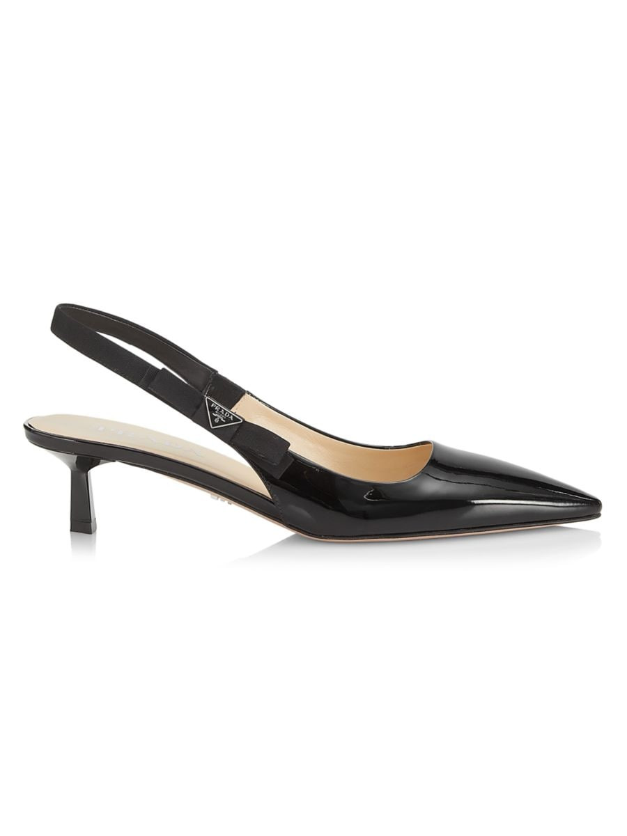 45MM Leather Slingback Pumps | Saks Fifth Avenue