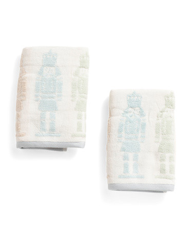 Set Of 2 Nutcracker Hand Towels | Bed & Bath | Marshalls | Marshalls
