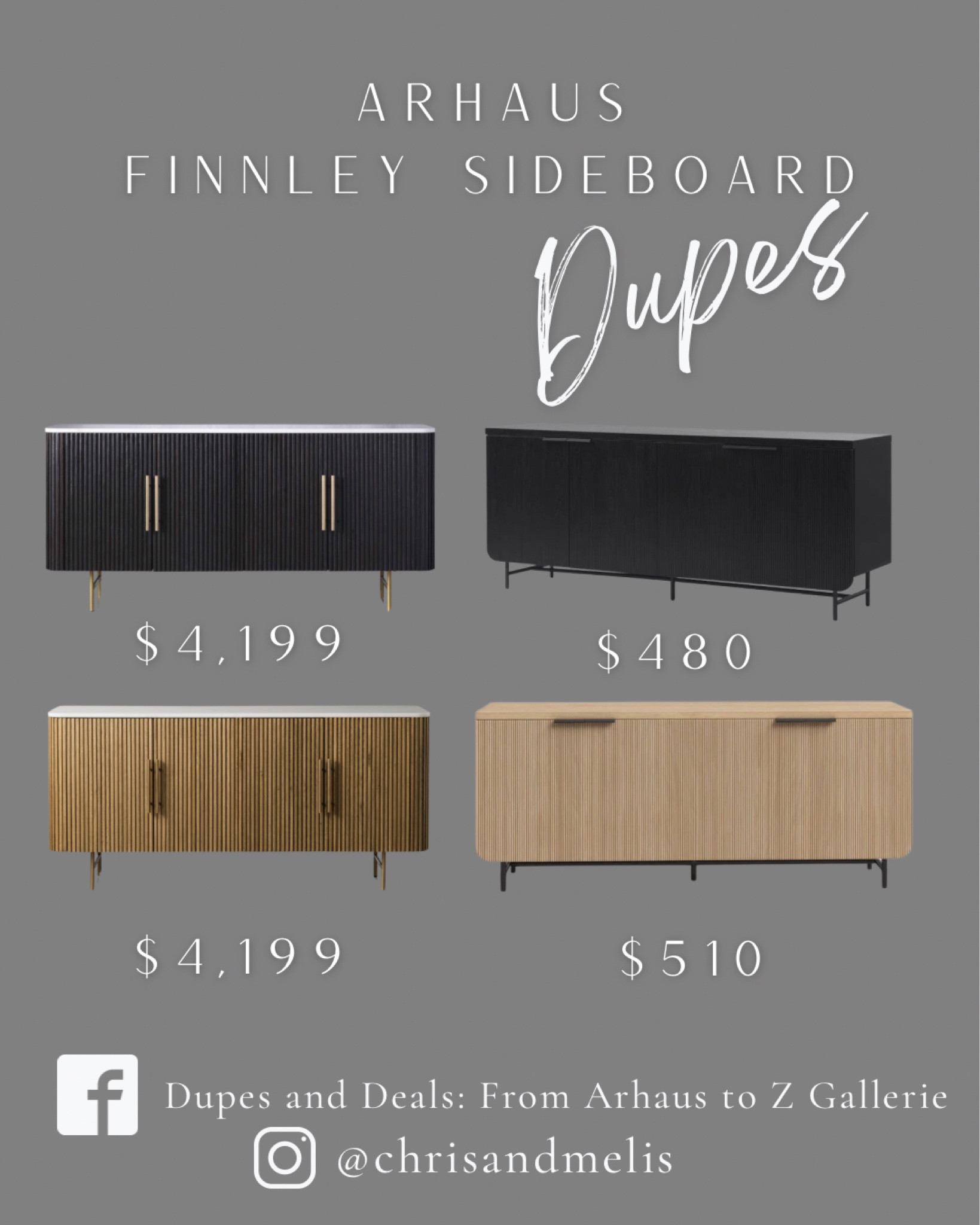 Arhaus Finnley sideboard dupes!! I see this dupe requested all the time and this one comes in multiple colors and is priced just around $500!

Buffets and sideboards 
Dining room console 


#LTKsalealert #LTKhome