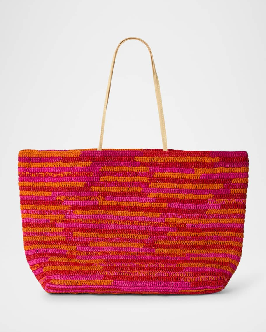 Woven Straw Tote Bag | Neiman Marcus