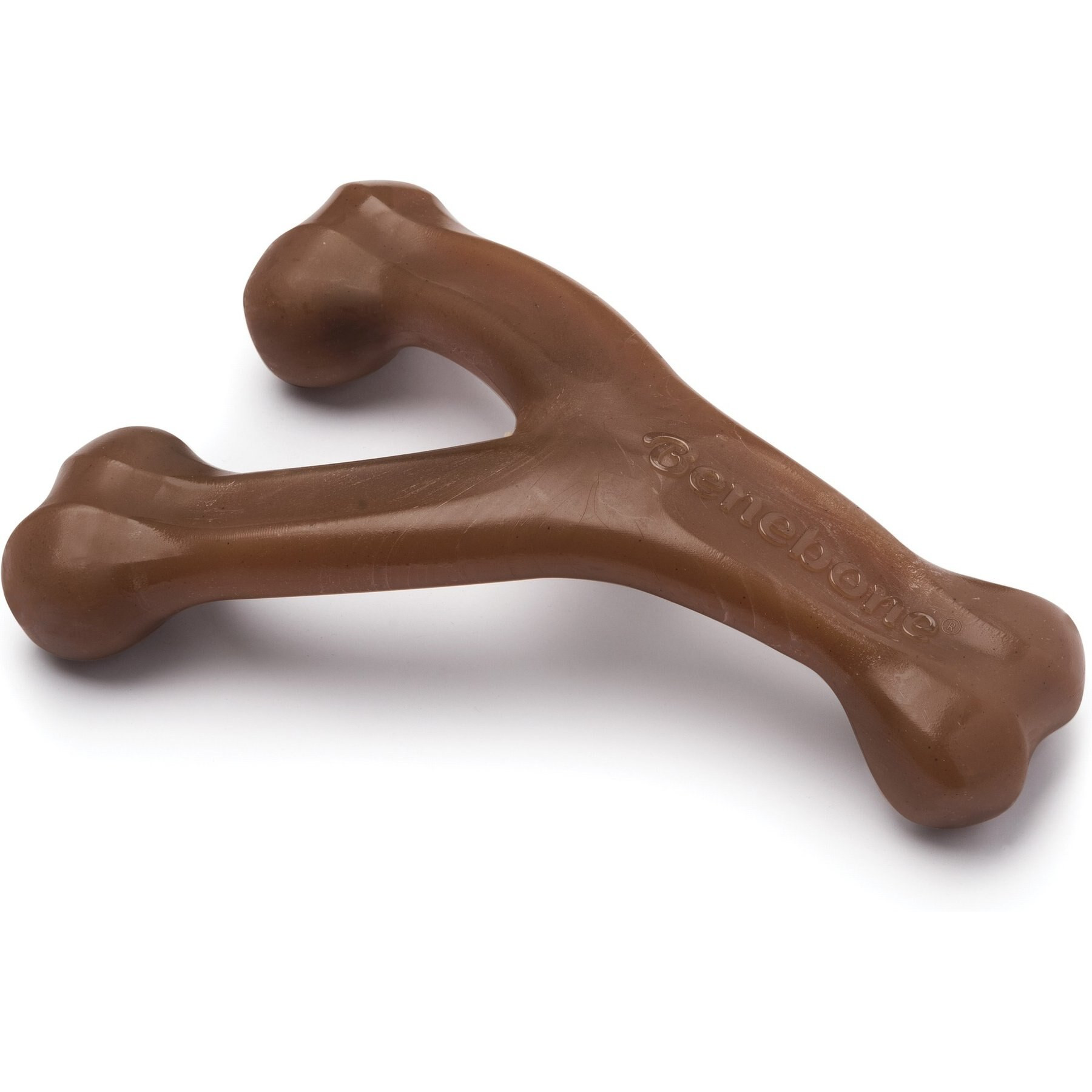 Benebone Peanut Butter Flavor Wishbone Tough Dog Chew Toy, Medium | Chewy Canada