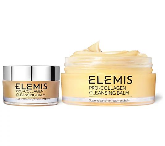 ELEMIS Pro-Collagen Cleansing Balm Duo Auto-Delivery | QVC