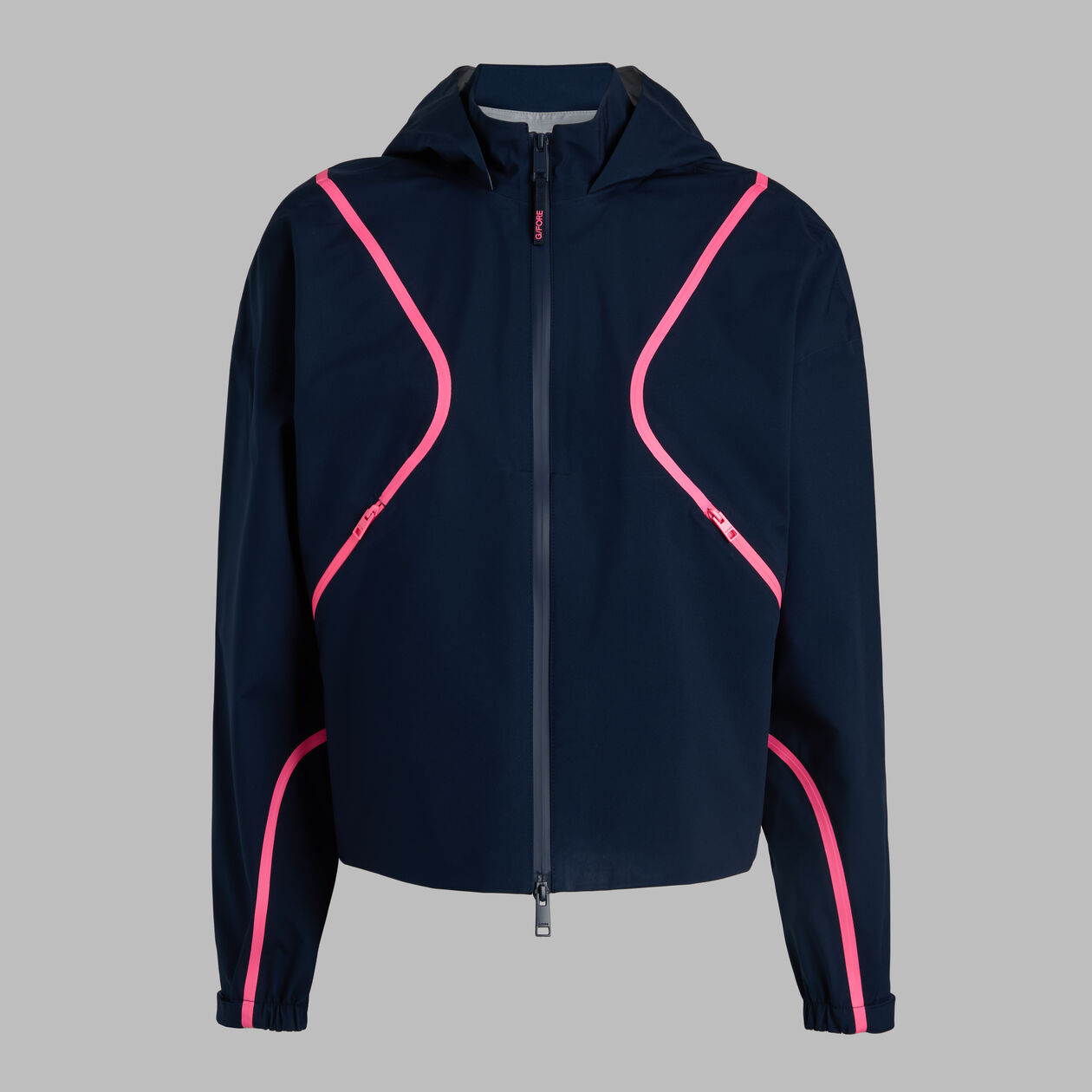 PANELED WATER REPELLENT HOODED JACKET | MEN'S JACKETS & VESTS | G/FORE | G/FORE | GFORE.com