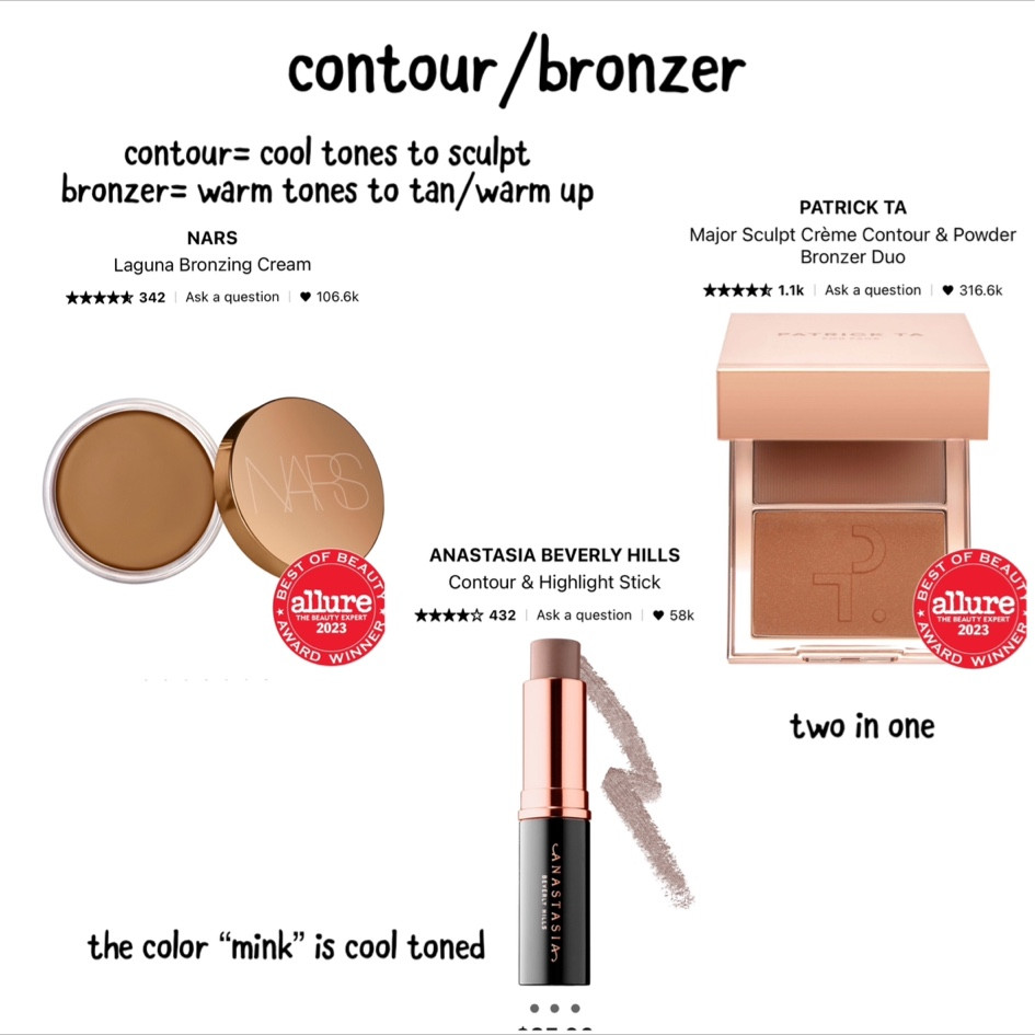 some of my favorite bronzers/contours 🤎 (will be adding/tagging more products to this post than what’s in the picture!)

#LTKBeauty #LTKSaleAlert #LTKU