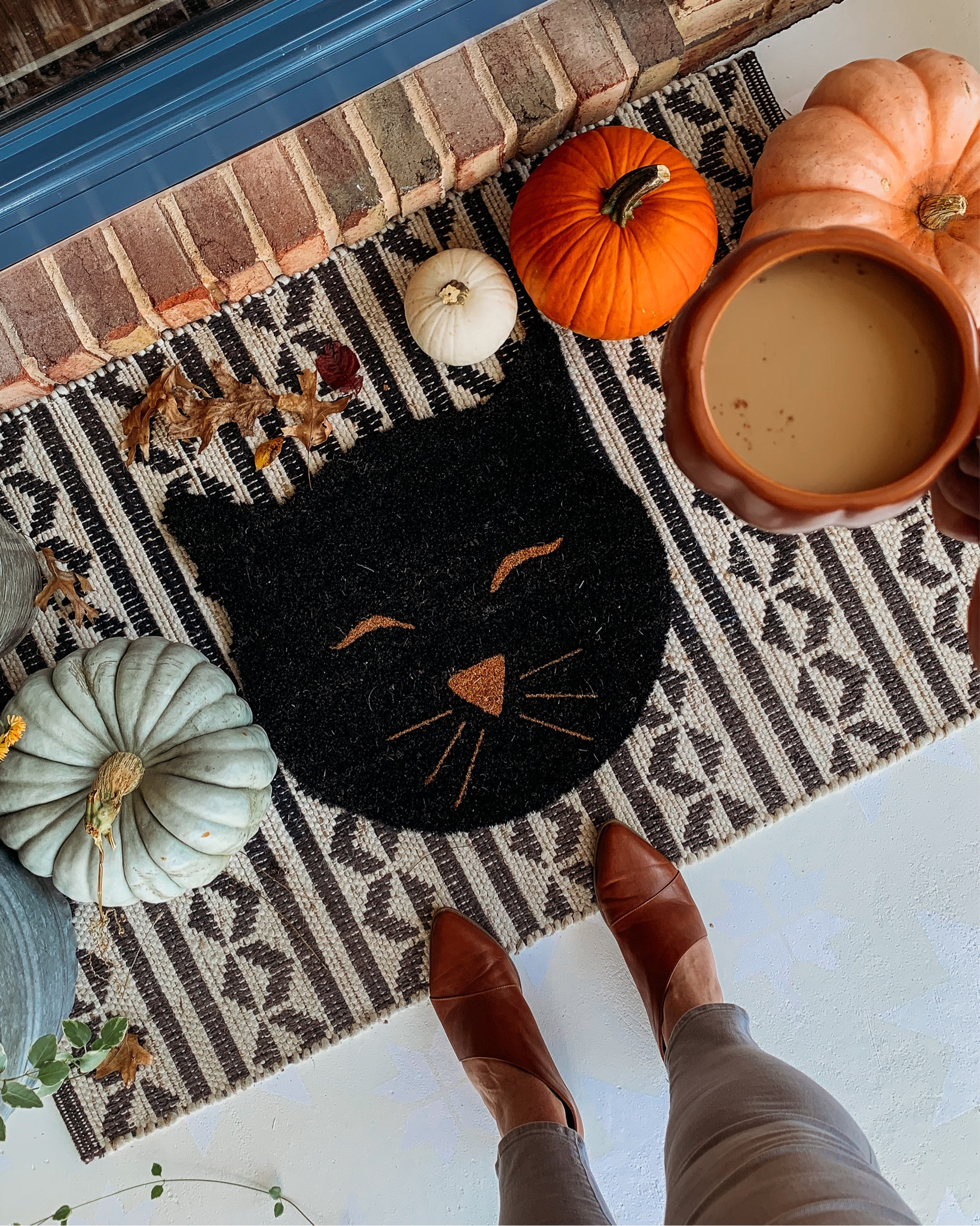 Fall front porch doormat, outdoor rug

#LTKunder50 #LTKhome #LTKSeasonal