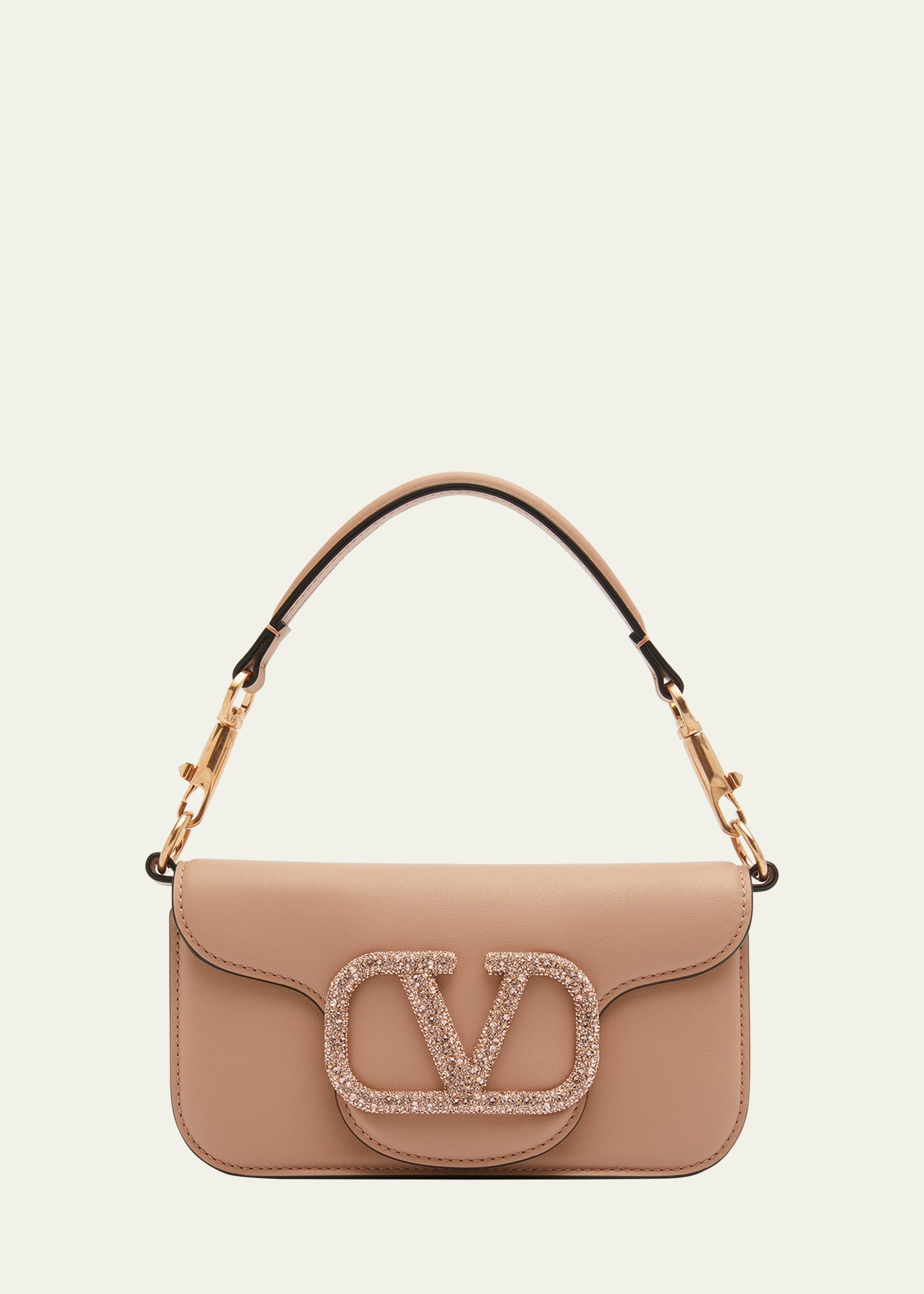 Loco Small VLOGO Lambskin Shoulder Bag | Bergdorf Goodman