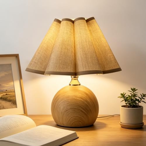 Small Vintage Lamp Mini Cute Table Lamps for Kitchen Counter with | 3 Color Temperatures | 2 Bulb... | Amazon (US)