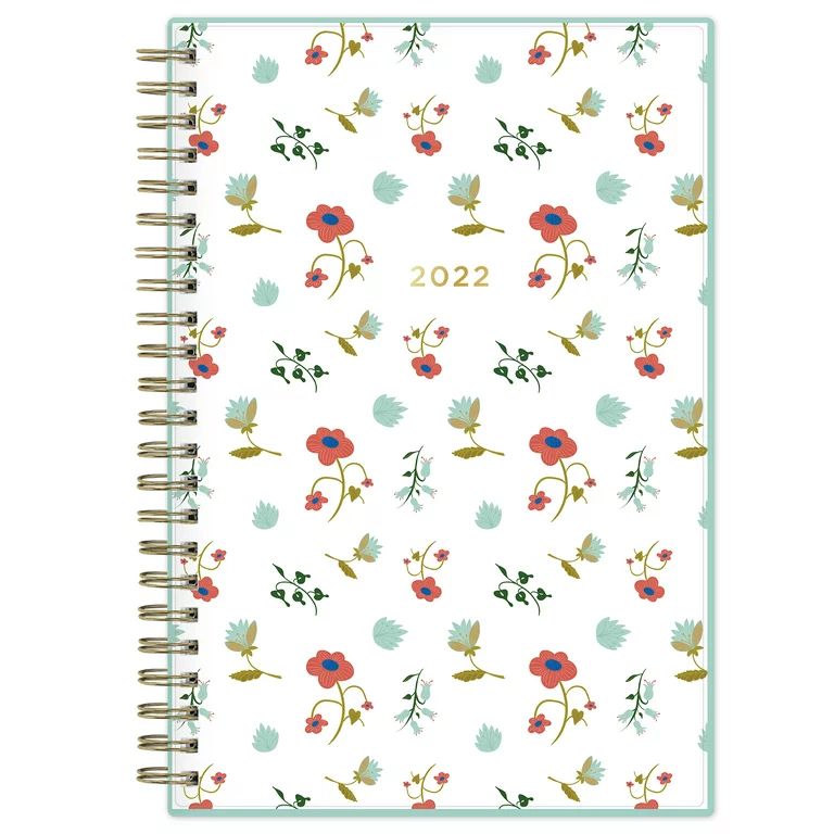2022 Weekly & Monthly Planner, 5x8, Senn & Sons for Blue Sky, Tidy Floral | Walmart (US)