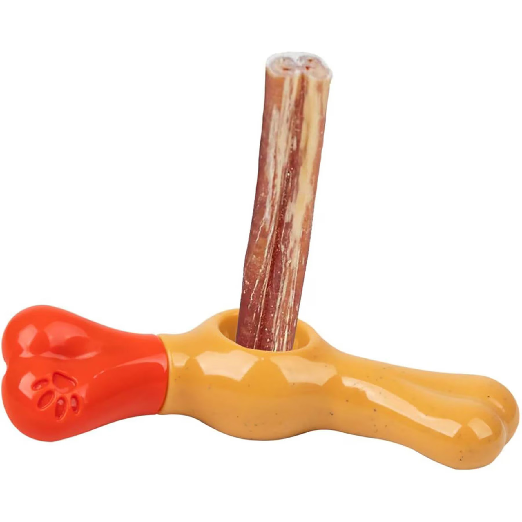 allforpaws Bone Appetite Bully Stick Holder Dog Toy | Chewy