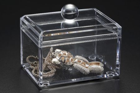Lidded acrylic catchall box for storage of jewelry, etc.

#LTKhome #LTKbeauty #LTKGiftGuide