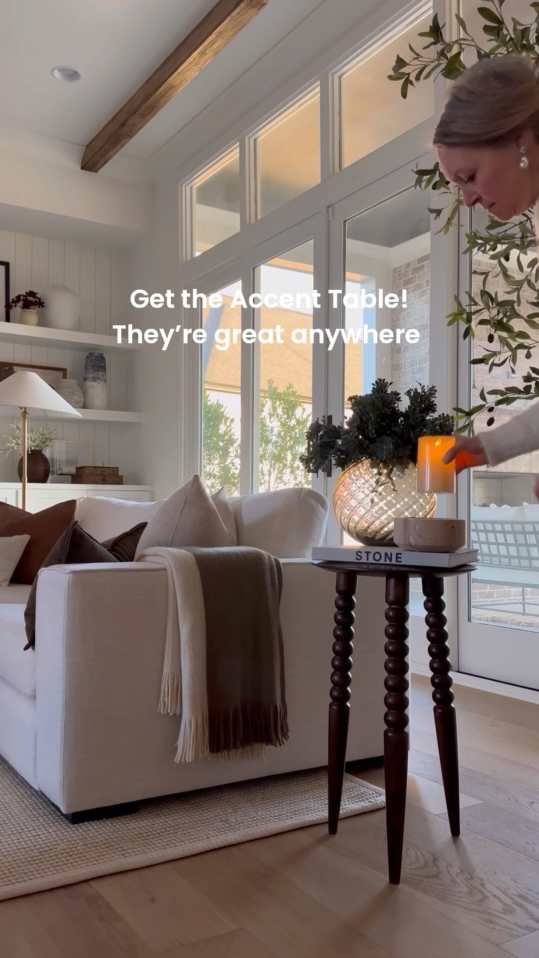 Lessing End Table curated on LTK