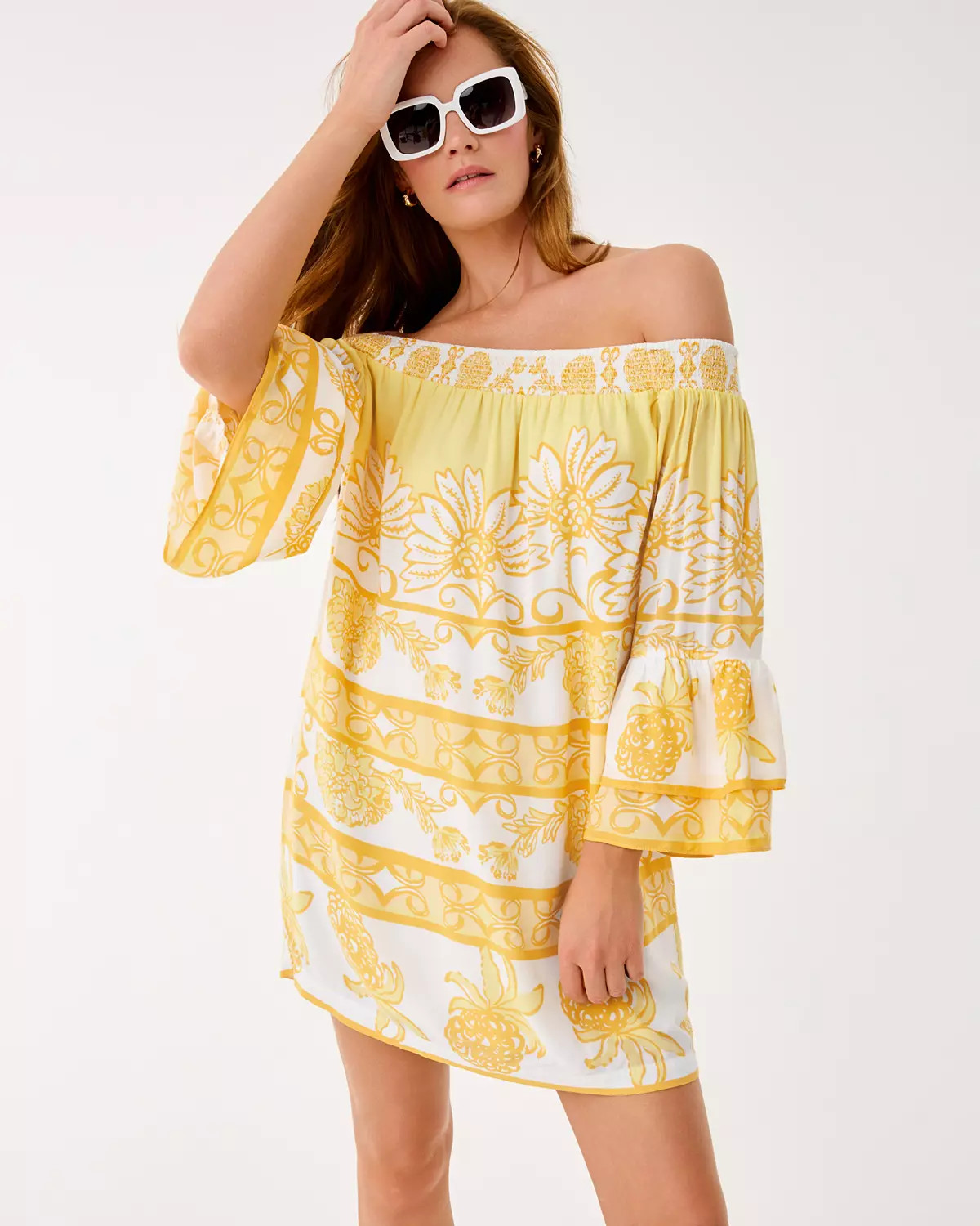 Kaori Off-the-Shoulder Dress | Lilly Pulitzer