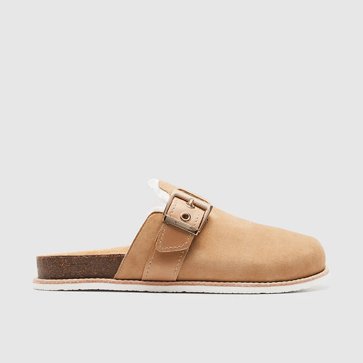 Margot Biscuit Shearling Women's Casual Flats | FRANKIE4 | FRANKIE4