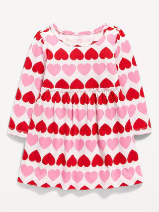 Long-Sleeve Jersey-Knit Dress for Baby | Old Navy (US)