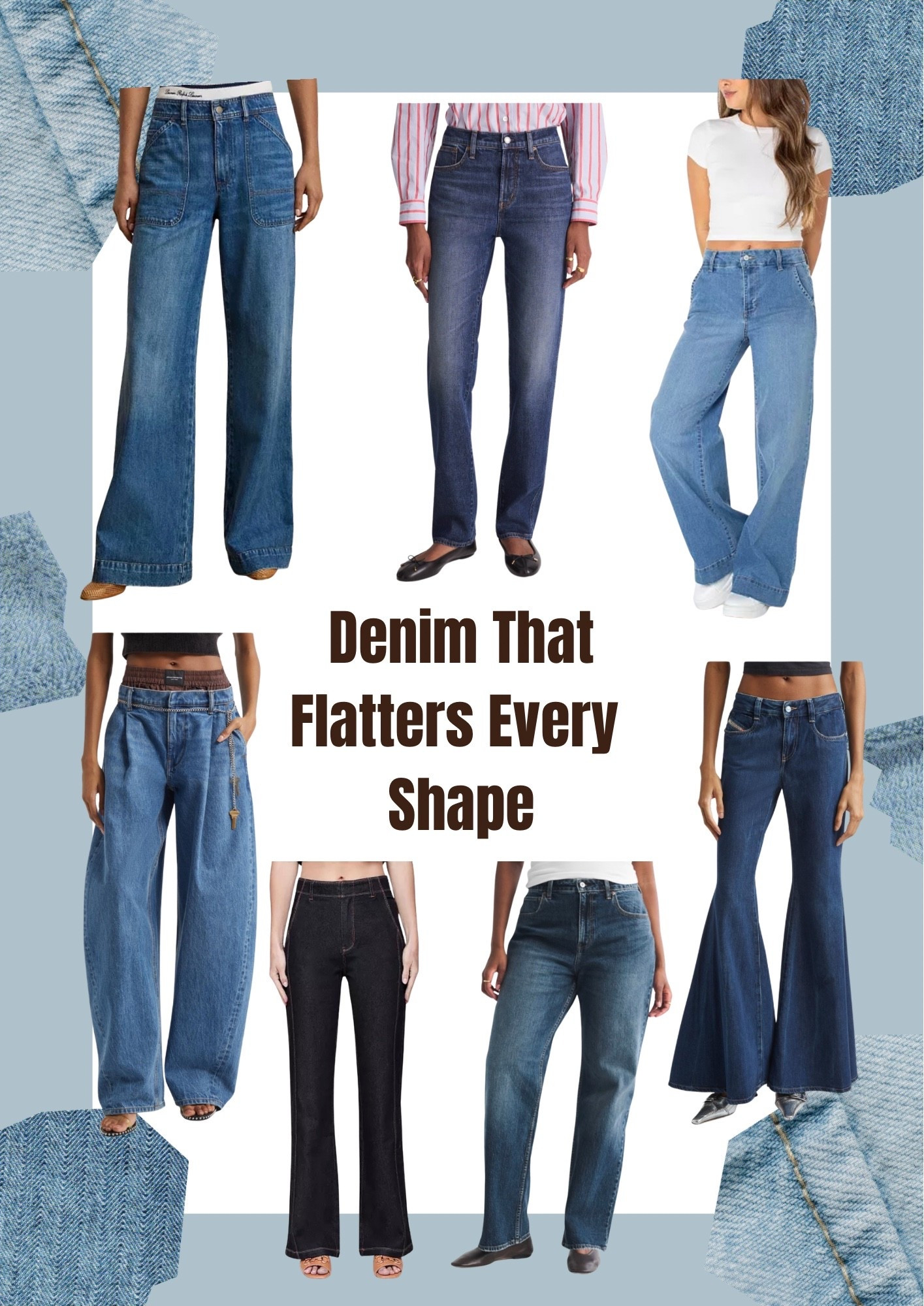 If the jeans don’t define my waist and give me length, I don’t want them!

#LTKSaleAlert #LTKMidsize #LTKootd