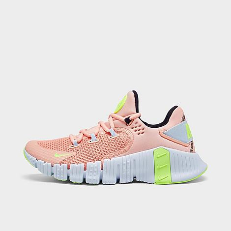 Nike Women's Free Metcon 4 Training Shoes in Pink/Arctic Orange Size 10.5 | Finish Line (US)