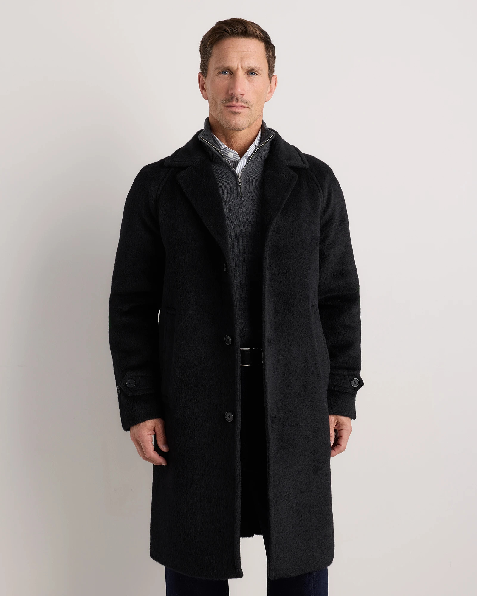 Alpaca-Wool Overcoat | Quince