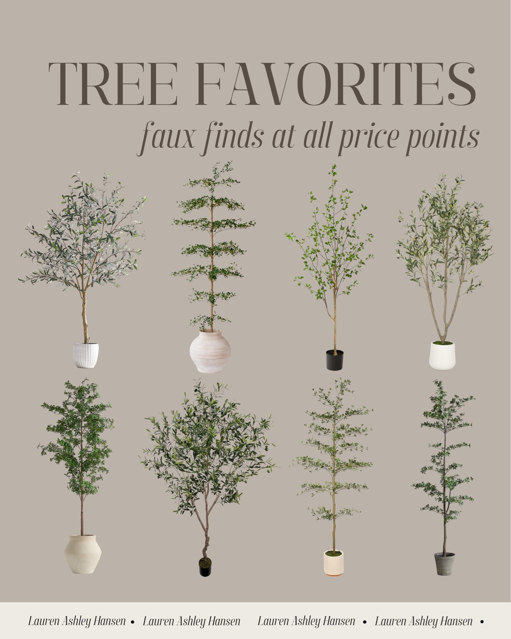 A round up of my favorite faux trees at all price points! We have many of these throughout our home and love the movement, height, and dimension they provide!

#LTKHome