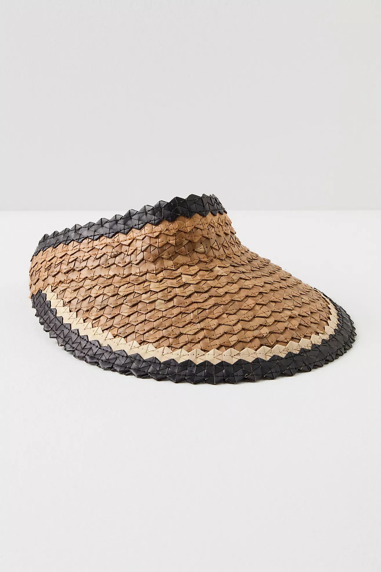 Tri Tone Baha Straw Visor | Free People (UK)