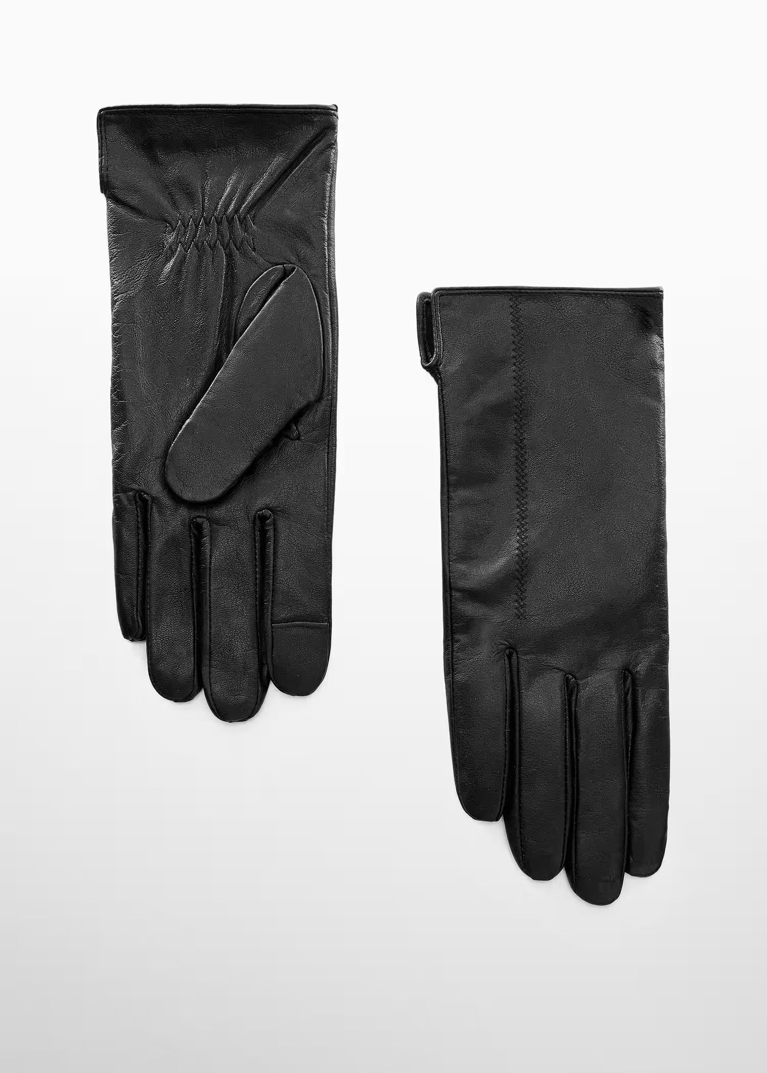 Leather gloves -  Women | Mango USA | MANGO (US)