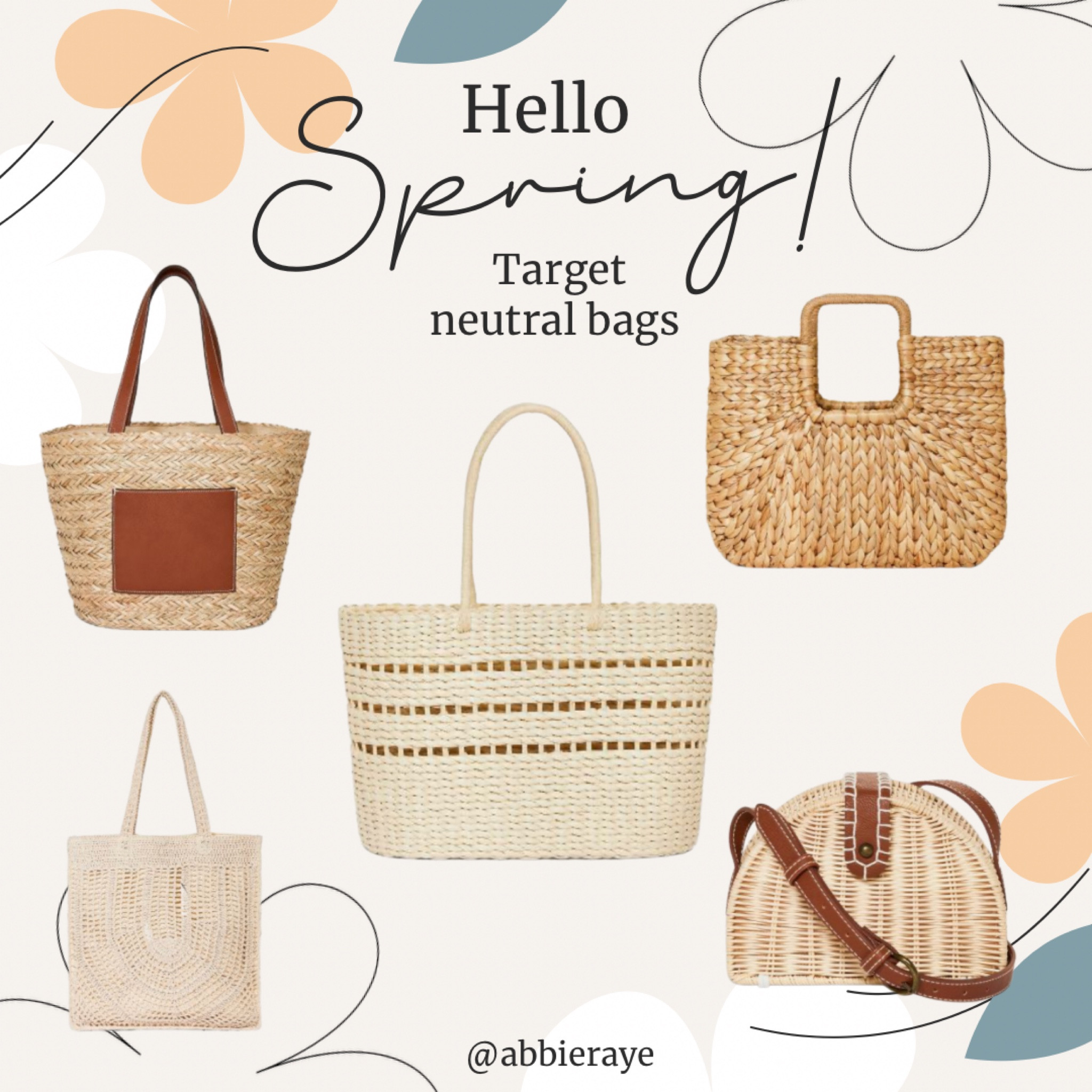 Target neutral bags I’m loving! 

#LTKFestival #LTKtravel #LTKbeauty