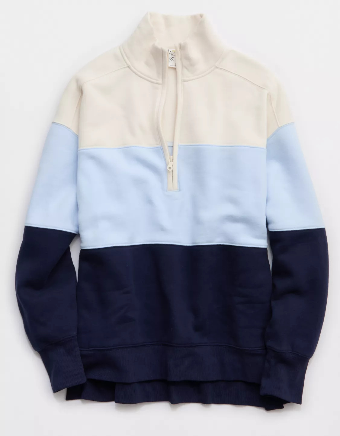 OFFLINE By Aerie Cloud Fleece Quarter Zip Sweatshirt | American Eagle Outfitters (US & CA)