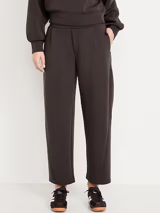 High-Waisted Bounce Fleece Barrel Sweatpants | Old Navy (US)