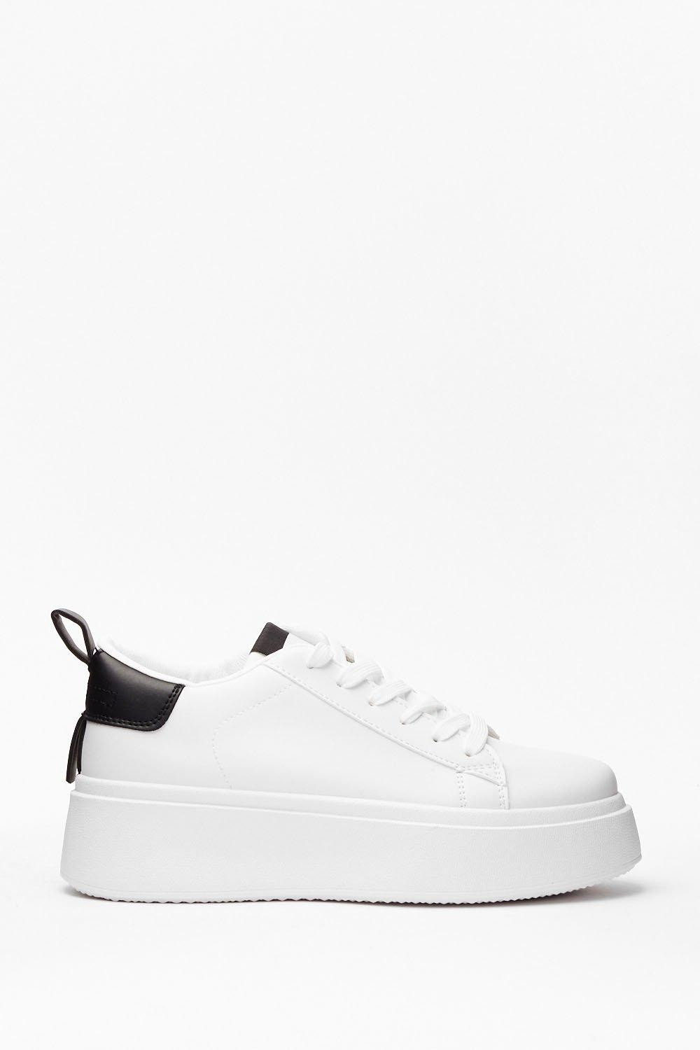 Flatform Pull Tab Sneakers | NastyGal (US & CA)