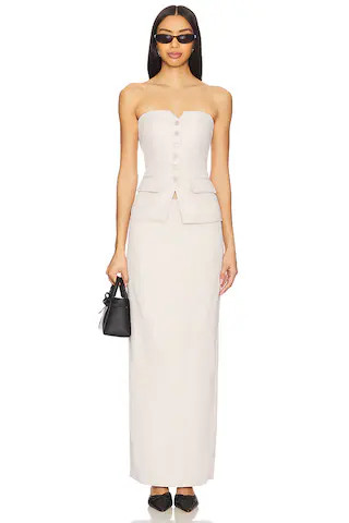 ALL THE WAYS Marta Skirt Set in Stone from Revolve.com | Revolve Clothing (Global)